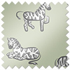 Zebra, Sage Green - Twist&Fit Roller Blind
